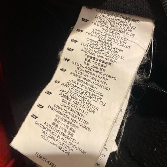 5.11 Tactical Mens Fleece Performance Jacket Size XL Red and Black Full Zip - Picture 9 of 10